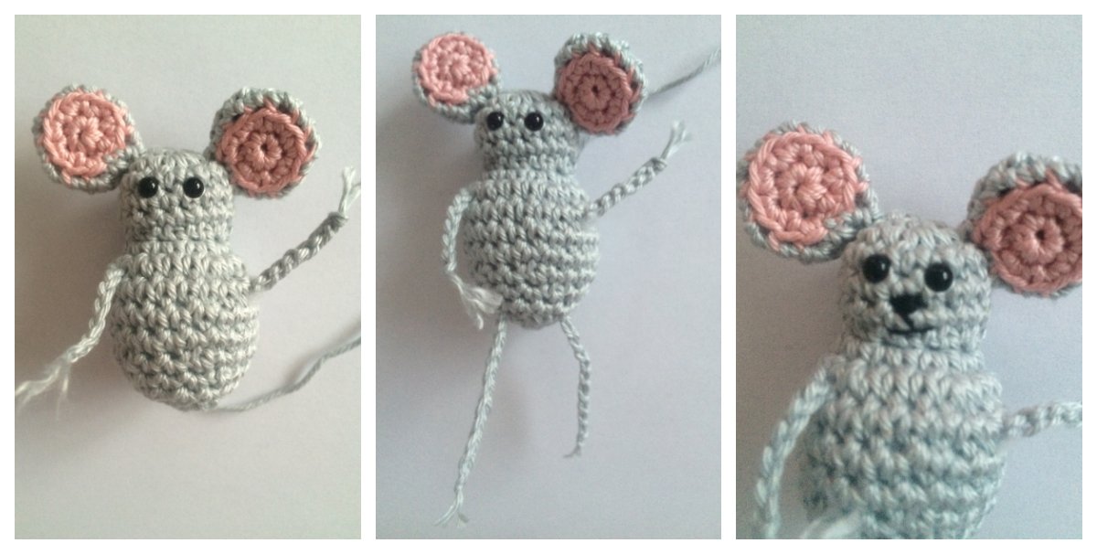 Blog-Inhaltsbild für 'Rechenmaus Alisa, kostenlose Häkelanleitung'